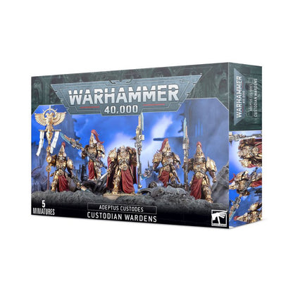 WARHAMMER 40K: ADEPTUS CUSTODES CUSTODIAN WARDENS