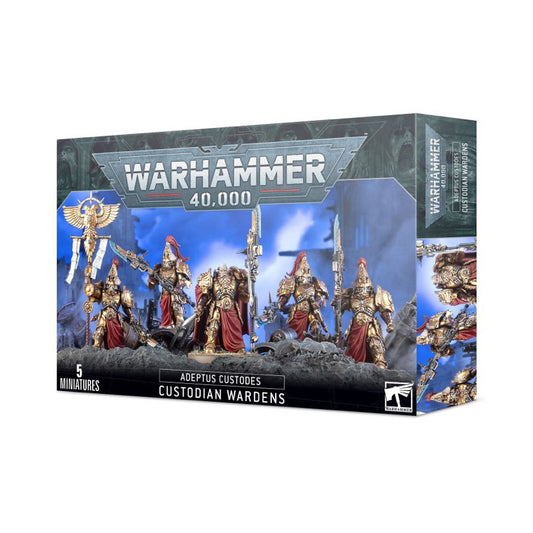WARHAMMER 40K: ADEPTUS CUSTODES CUSTODIAN WARDENS