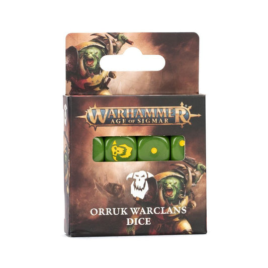 WARHAMMER AGE OF SIGMAR: ORRUK WARCLANS DICE SET