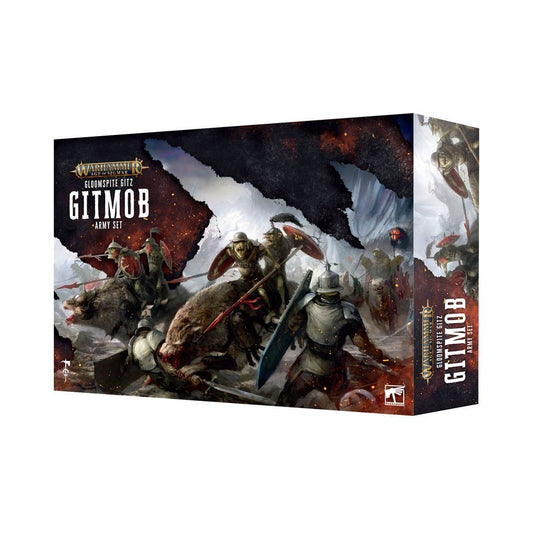 WARHAMMER AGE OF SIGMAR: GLOOMSPITE GITZ GITMOB ARMY SET