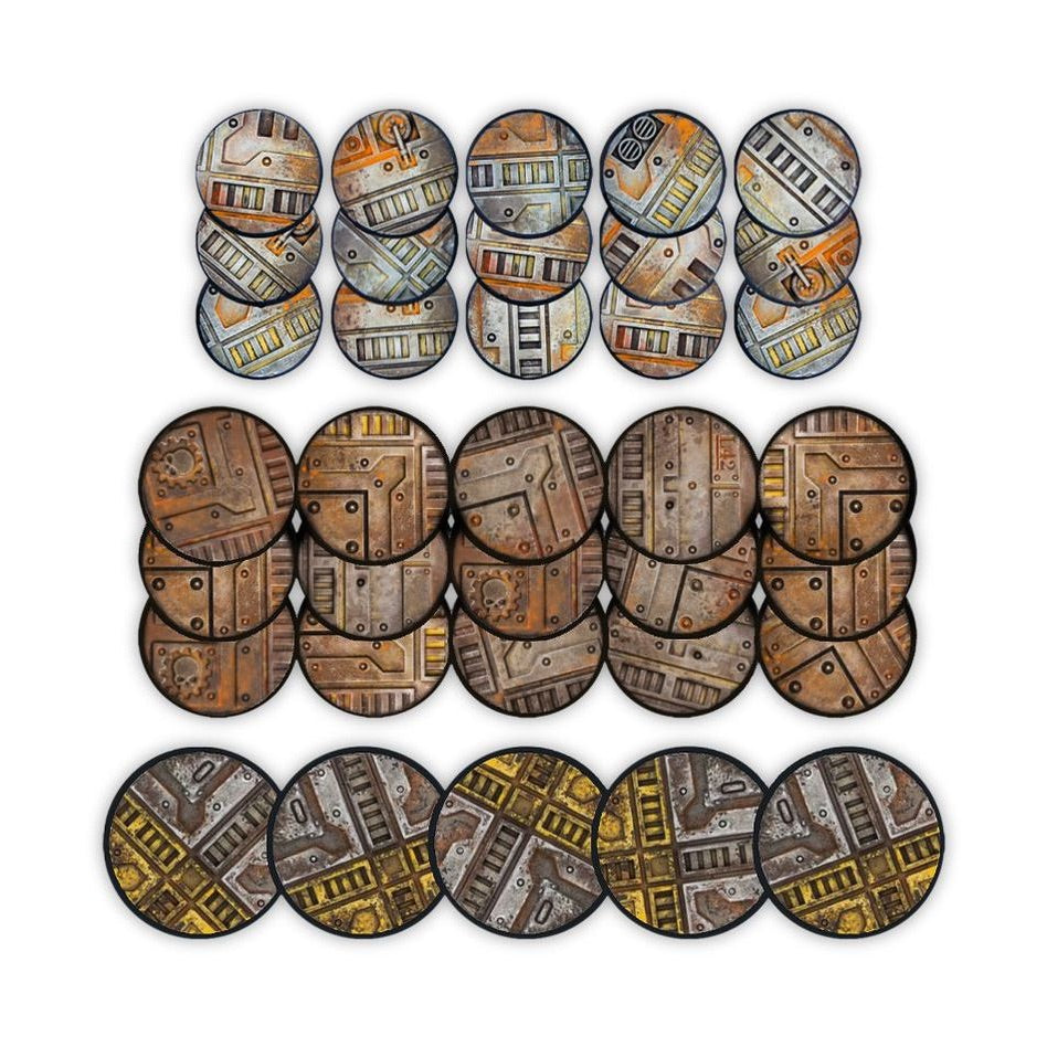 WARHAMMER NECROMUNDA: ZONE MORTALIS SCENIC BASES