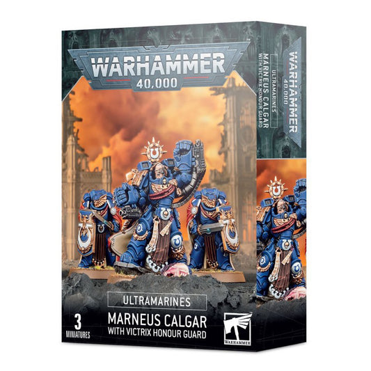 WARHAMMER 40K: ULTRAMARINES MARNEUS CALGAR WITH VICTRIX HONOUR GUARD