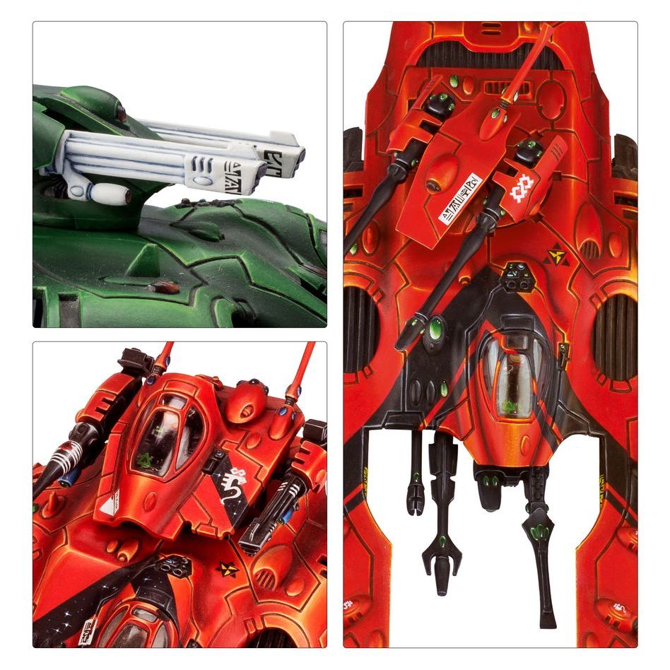 WARHAMMER 40K: AELDARI WAVE SERPENT/FALCON