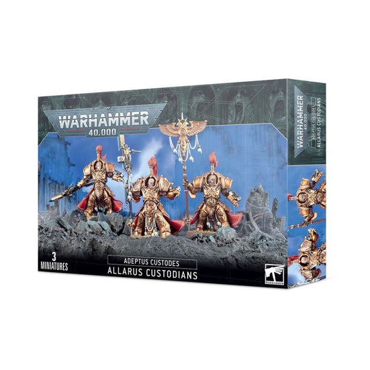 WARHAMMER 40K: ADEPTUS CUSTODES ALLARUS CUSTODIANS