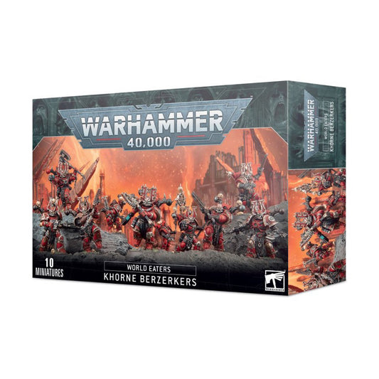 WARHAMMER 40K: WORLD EATERS KHORNE BERZERKERS