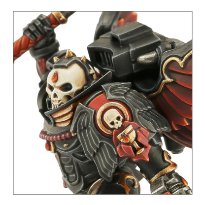 WARHAMMER 40K: BLOOD ANGELS CHAPLAIN WITH JUMP PACK