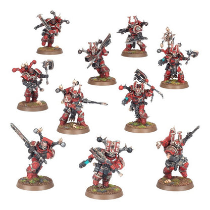 WARHAMMER 40K: WORLD EATERS KHORNE BERZERKERS