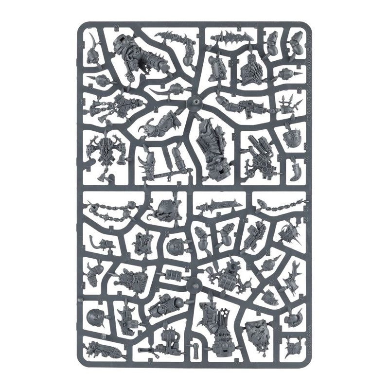 WARHAMMER 40K: DEATH GUARD PLAGUE MARINES