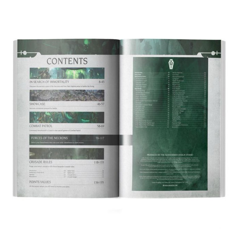 WARHAMMER 40K: CODEX NECRONS