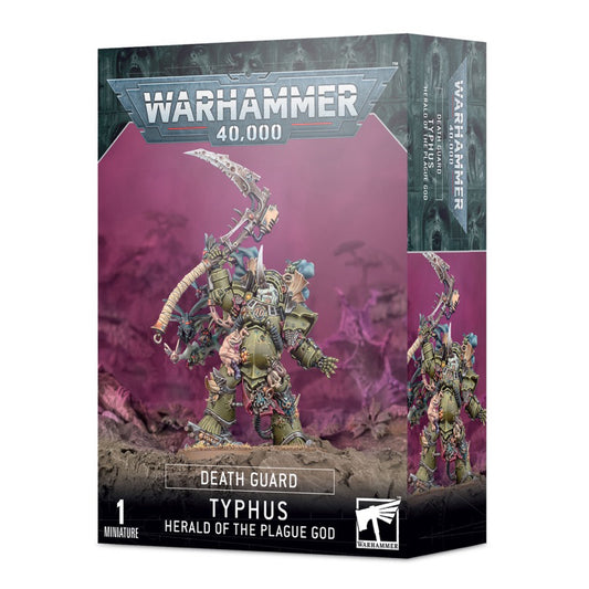 WARHAMMER 40K: DEATH GUARD TYPHUS HERALD OF THE PLAGUE GOD