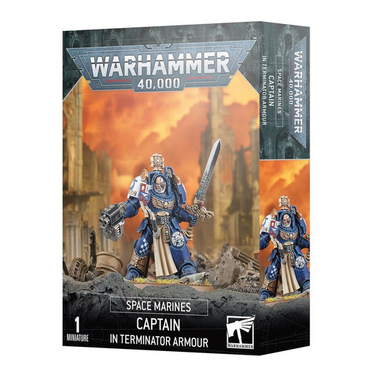 WARHAMMER 40K: SPACE MARINES CAPTAIN IN TERMINATOR ARMOUR