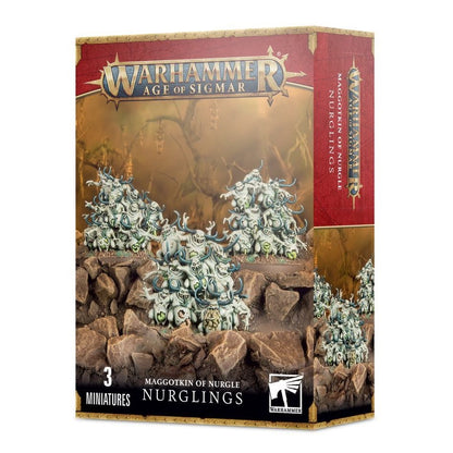 WARHAMMER AGE OF SIGMAR: MAGGOTKIN OF NURGLE NURGLINGS