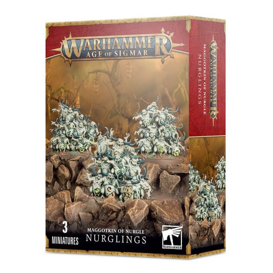WARHAMMER AGE OF SIGMAR: MAGGOTKIN OF NURGLE NURGLINGS