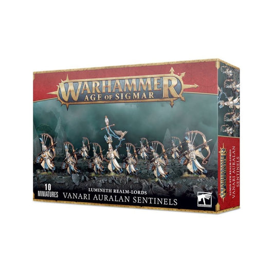 WARHAMMER AGE OF SIGMAR: LUMINETH REALM-LORDS VANARI AURALAN SENTINELS