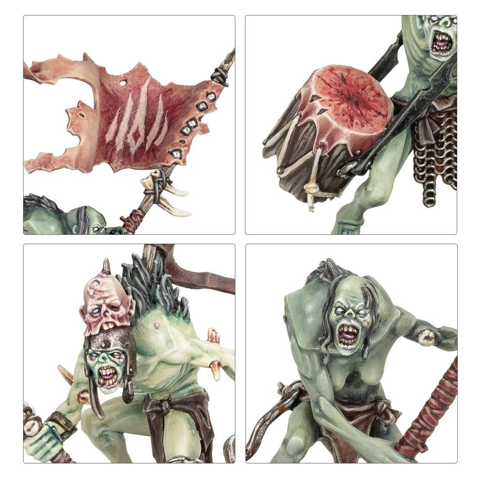 WARHAMMER AGE OF SIGMAR: FLESH-EATER COURTS ARMY SET (OLD EDITION)