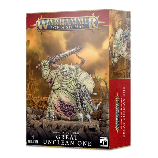 WARHAMMER AGE OF SIGMAR: MAGGOTKIN OF NURGLE GREAT UNCLEAN ONE