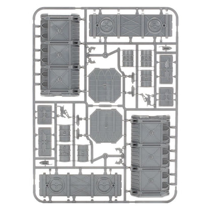 WARHAMMER 40K: BATTLEZONE MANUFACTORUM MUNITORUM ARMOURED CONTAINERS
