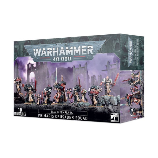 WARHAMMER 40K: BLACK TEMPLARS PRIMARIS CRUSADER SQUAD