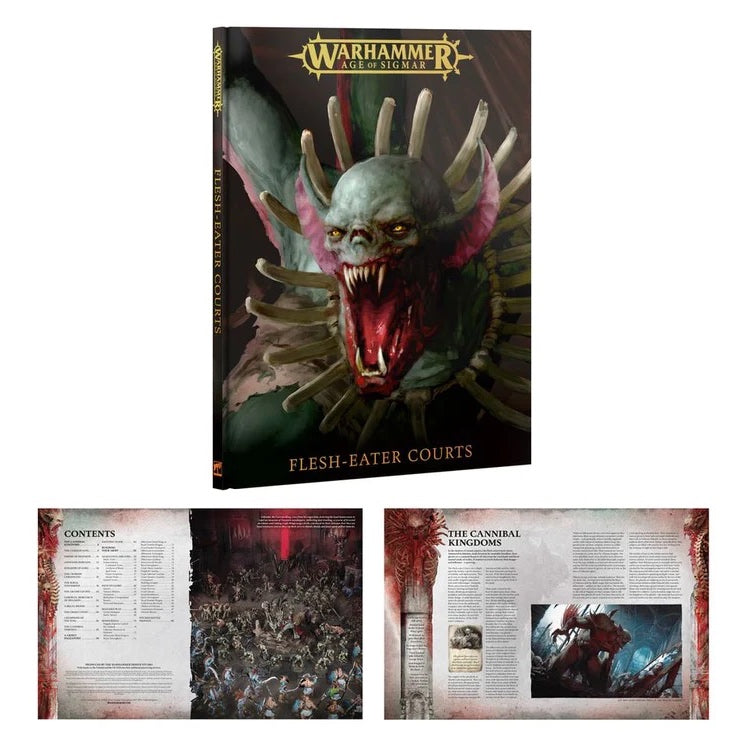 WARHAMMER AGE OF SIGMAR: FLESH-EATER COURTS ARMY SET (OLD EDITION)