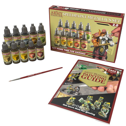 THE ARMY PAINTER: SPEEDPAINT METALLICS SET 2.0