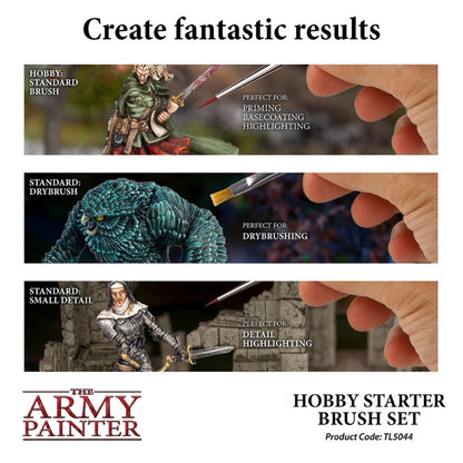 THE ARMY PAINTER: HOBBY STARTER BRUSH SET