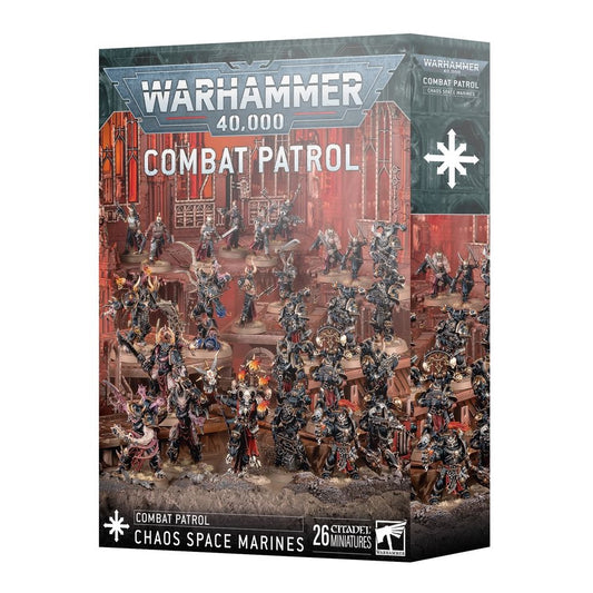 WARHAMMER 40K: COMBAT PATROL CHAOS SPACE MARINES (10TH EDITION)