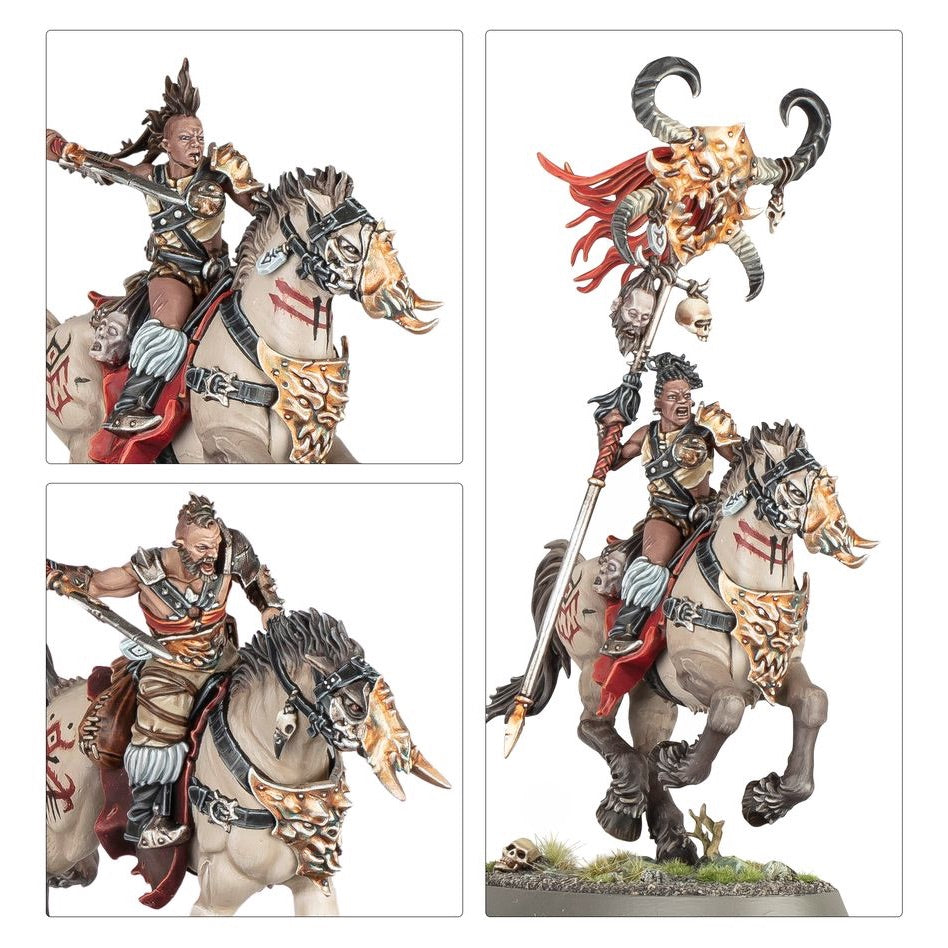 WARHAMMER AGE OF SIGMAR: SLAVES TO DARKNESS DARKOATH FELLRIDERS