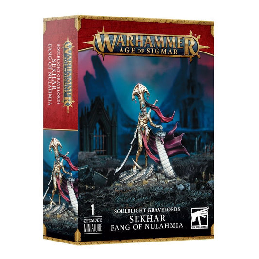 WARHAMMER AGE OF SIGMAR: SOULBLIGHT GRAVELORDS SEKHAR FANG OF NULAHMIA