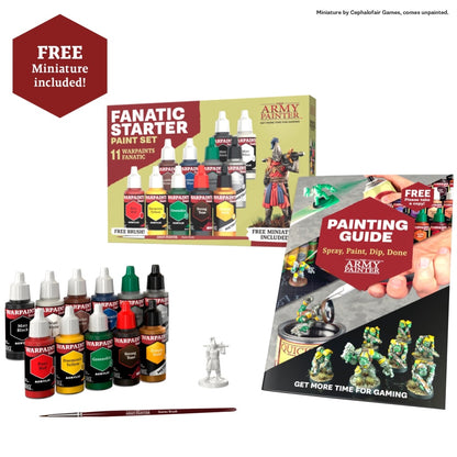 THE ARMY PAINTER: WARPAINTS FANATIC STARTER SET