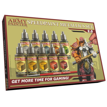 THE ARMY PAINTER: SPEEDPAINT METALLICS SET 2.0
