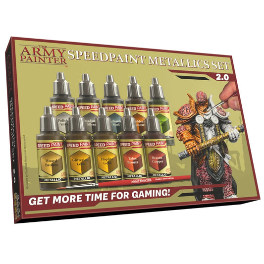 THE ARMY PAINTER: SPEEDPAINT METALLICS SET 2.0