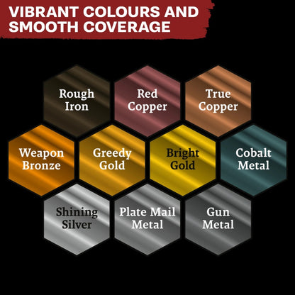 THE ARMY PAINTER: WARPAINTS FANATIC METALLICS SET