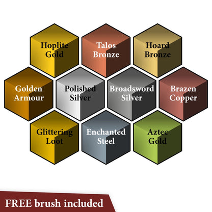 THE ARMY PAINTER: SPEEDPAINT METALLICS SET 2.0