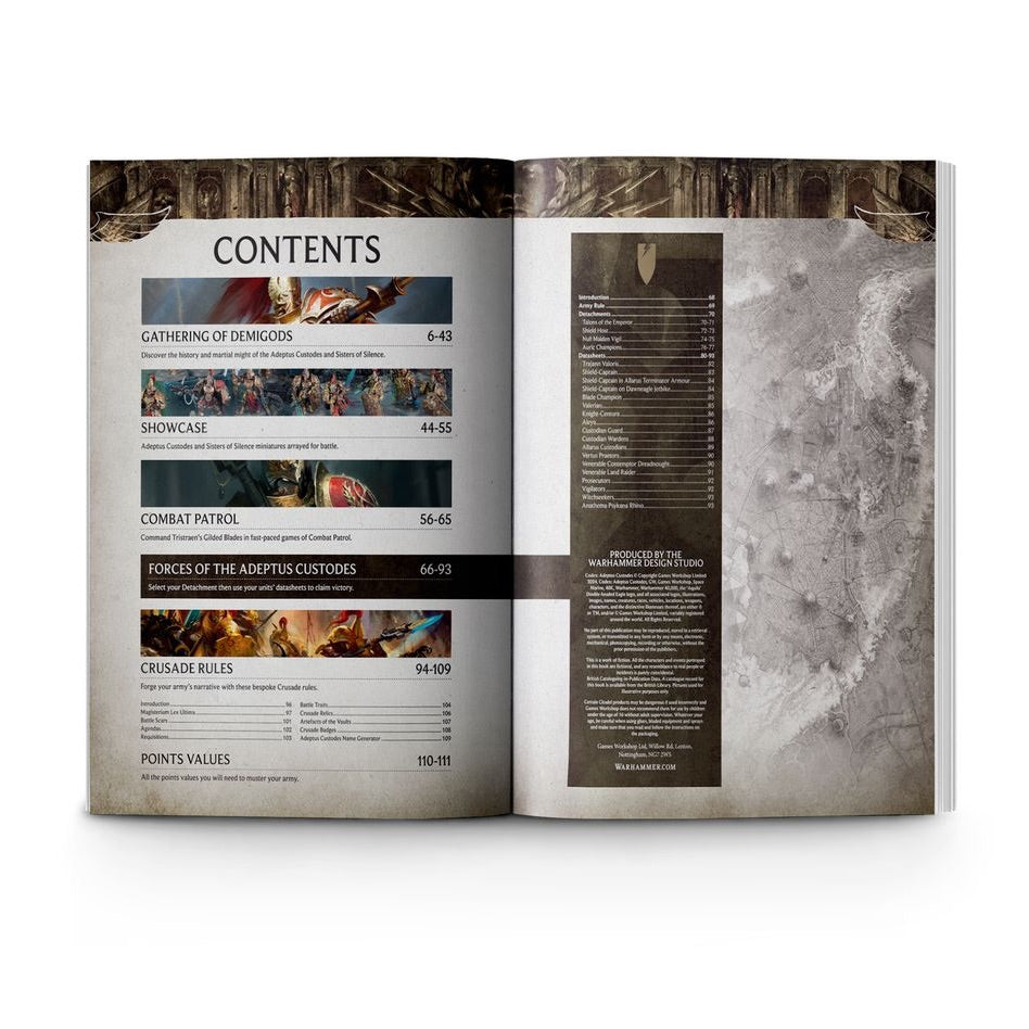 WARHAMMER 40K: CODEX ADEPTUS CUSTODES