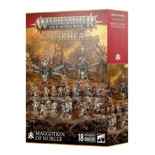 WARHAMMER AGE OF SIGMAR: SPEARHEAD MAGGOTKIN OF NURGLE