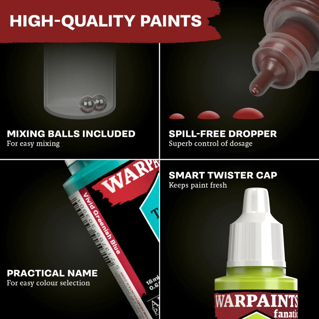 THE ARMY PAINTER: WARPAINTS FANATIC RANGE 2.0
