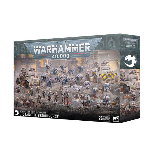 WARHAMMER 40K: GENESTEALER CULTS BATTLEFORCE BIOSANTIC BROODSURGE