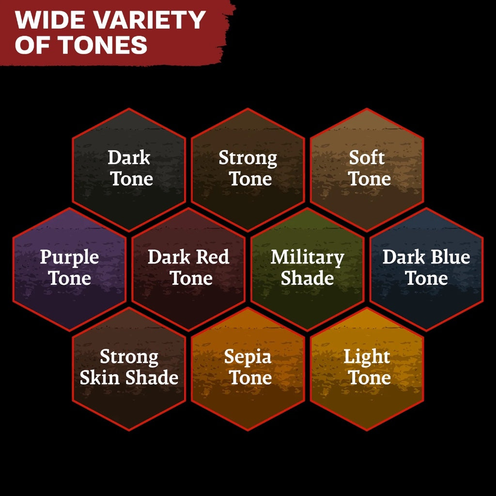 THE ARMY PAINTER: FANATIC METALLICS/WASHES/EFFECTS