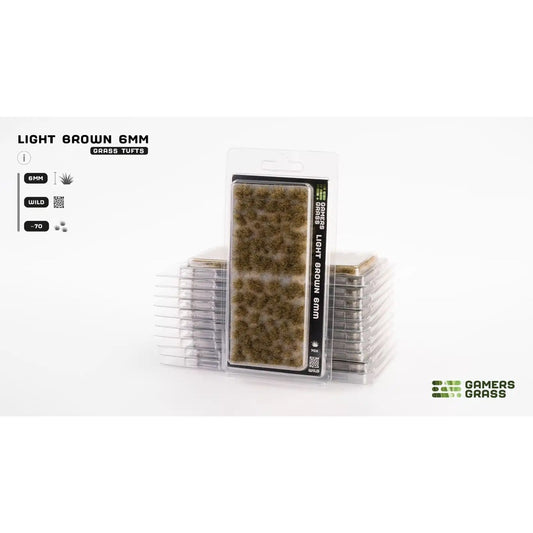 GAMER'S GRASS: LIGHT BROWN 6MM (WILD 70X)