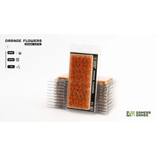 GAMER'S GRASS: ORANGE FLOWERS