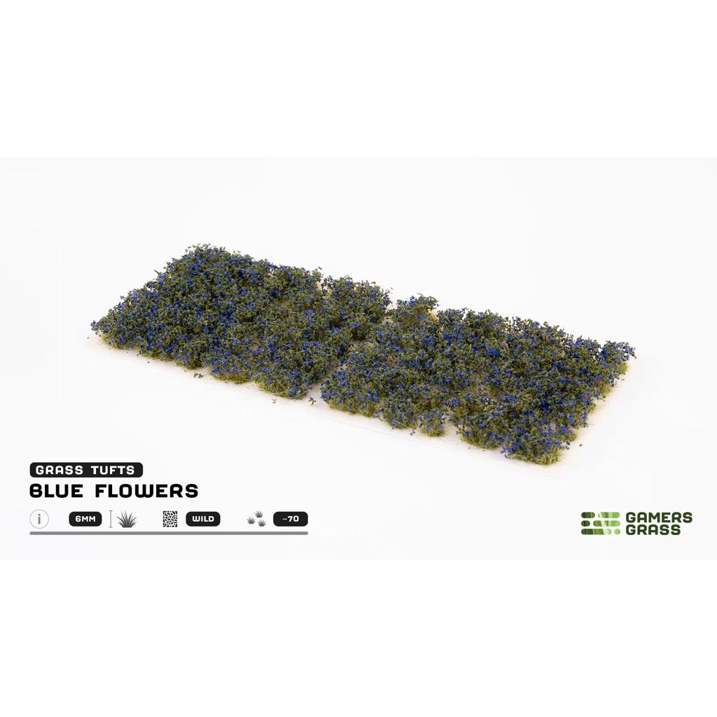 GAMER'S GRASS: BLUE FLOWERS