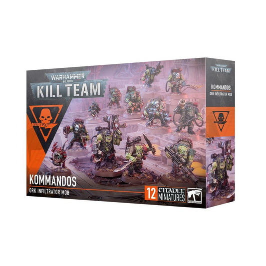 WARHAMMER 40K: KILL TEAM ORKS KOMMANDOS 2024