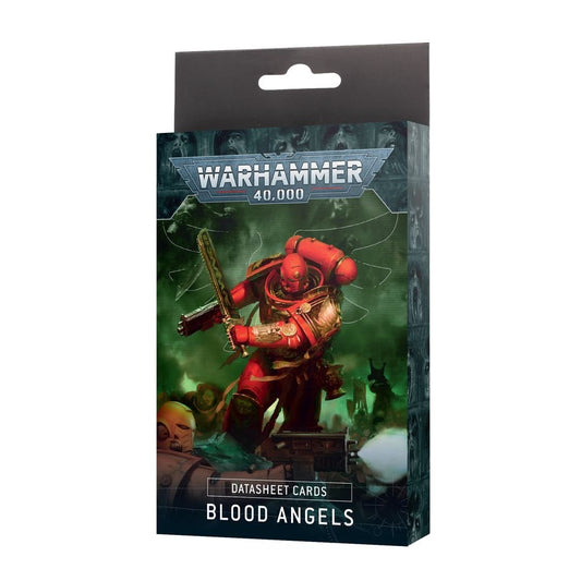 WARHAMMER 40K: BLOOD ANGELS DATASHEET CARDS