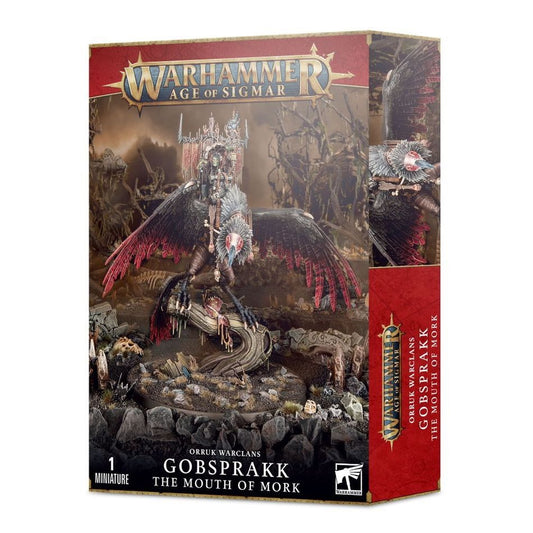 WARHAMMER AGE OF SIGMAR: ORRUK WARCLANS GOBSPRAKK THE MOUTH OF MORK