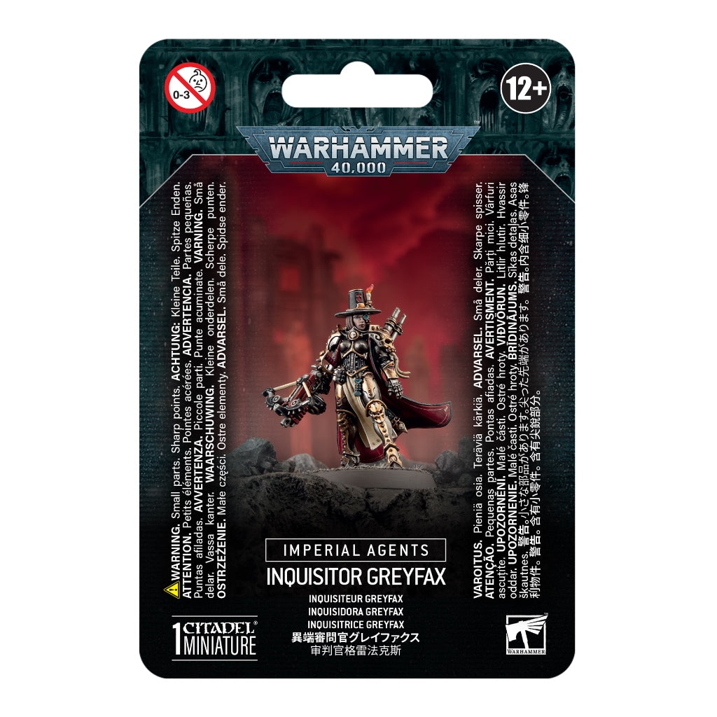 WARHAMMER 40K: IMPERIAL AGENTS INQUISITOR GREYFAX