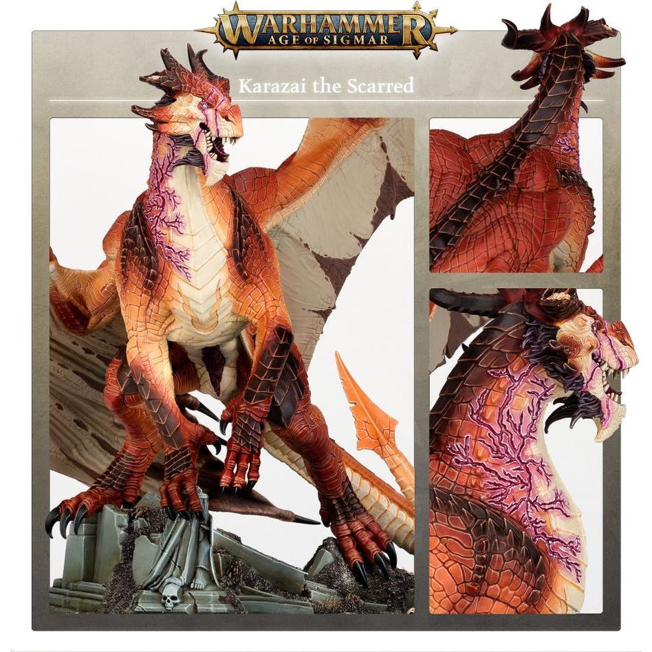 WARHAMMER AGE OF SIGMAR: STORMCAST ETERNALS KRONDYS, SON OF DRACOTHION/KARAZAI THE SCARRED