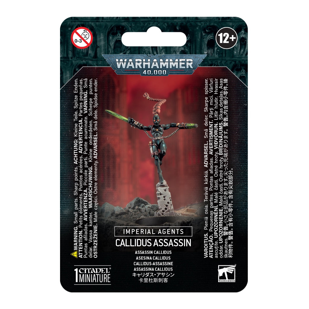 WARHAMMER 40K: IMPERIAL AGENTS CALLIDUS ASSASSIN