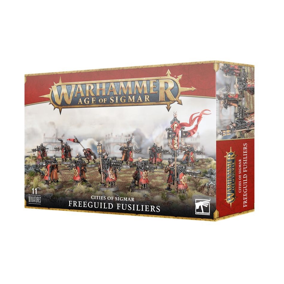 WARHAMMER AGE OF SIGMAR: CITIES OF SIGMAR FREEGUILD FUSILIERS