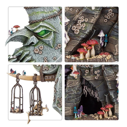 WARHAMMER AGE OF SIGMAR: GLOOMSPITE GITZ BAD MOON LOONSHRINE