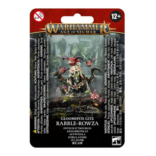 WARHAMMER AGE OF SIGMAR: GLOOMSPITE GITZ RABBLE-ROWZA